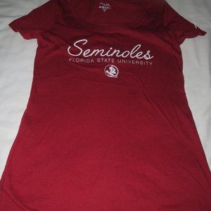 Ladies Alta Gracia Red Florida State FSU Shirt